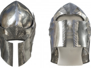 armor barbuta helmet 3Dモデル