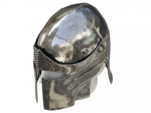 armor barbuta helmet 3Dモデル