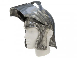 armor barbuta helmet 3D Model