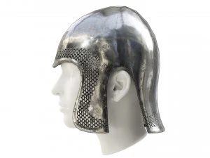 armor barbuta helmet 3D Model