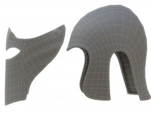 armor barbuta helmet 3Dモデル