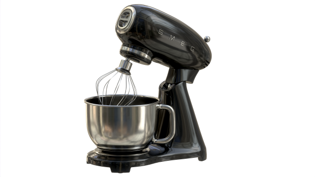 Smeg stand mixer black discount