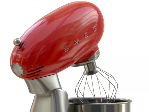 smeg stand mixer 3D Model