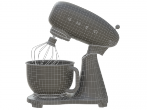 smeg stand mixer Model 3D