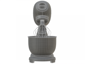 smeg stand mixer Model 3D
