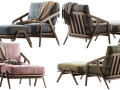 armchair katakana 3D 模型