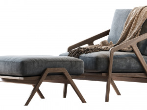 armchair katakana 3D Model