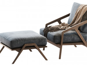 armchair katakana 3D Model