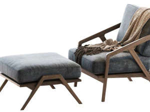 armchair katakana 3D Model