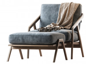 armchair katakana 3D Model
