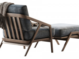 armchair katakana 3D Model