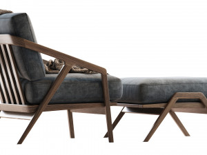 armchair katakana 3D Model