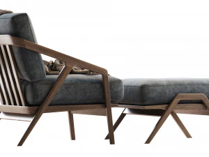 armchair katakana 3D Model