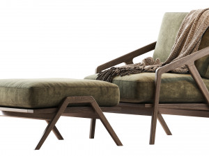 armchair katakana 3D Model