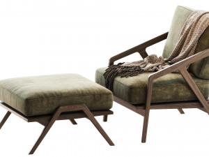 armchair katakana 3D Model