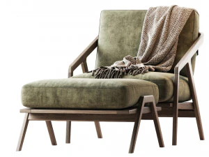 armchair katakana 3D Model