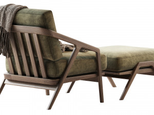 armchair katakana 3D Model