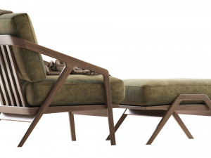 armchair katakana 3D Model