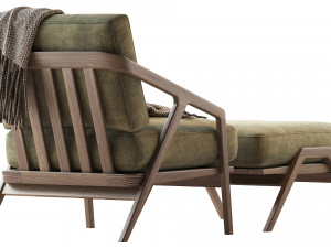 armchair katakana 3D Model