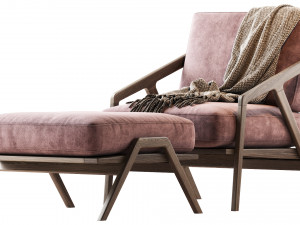 armchair katakana 3D Model