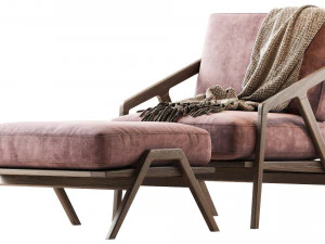 armchair katakana 3D Model