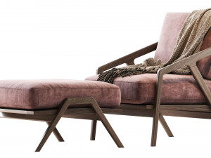 armchair katakana 3D Model
