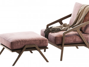 armchair katakana 3D Model