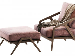 armchair katakana 3D Model