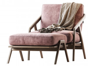 armchair katakana 3D Model