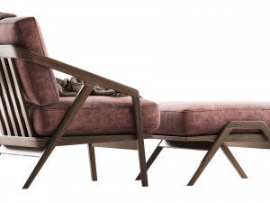 armchair katakana 3D Model