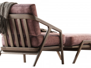 armchair katakana 3D Model