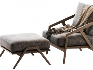 armchair katakana 3D Model