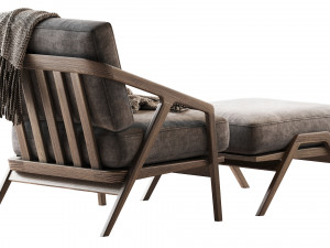 armchair katakana 3D Model