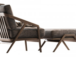 armchair katakana 3D Model