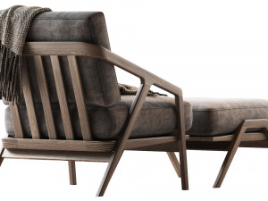 armchair katakana 3D Model