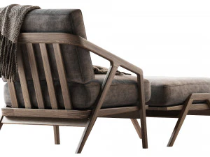 armchair katakana 3D Model