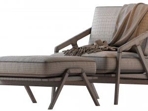 armchair katakana 3D Model