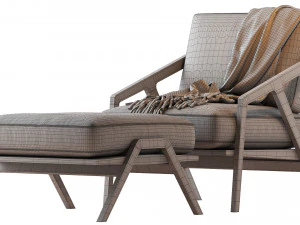 armchair katakana 3D Model