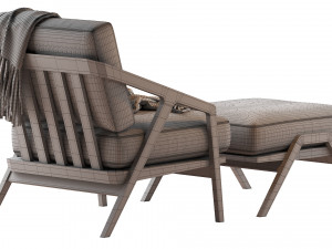 armchair katakana 3D Model