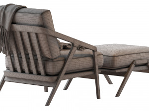armchair katakana 3D Model