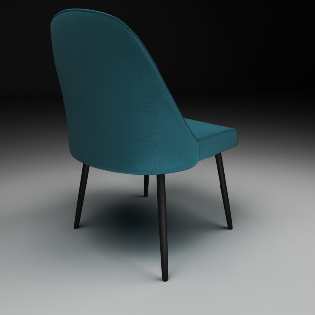 mid century chair 3D Model .c4d .max .obj .3ds .fbx .stl .blend 