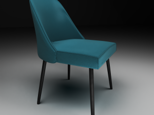 mid century chair 3D Model