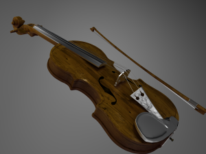 great violin 3D Models