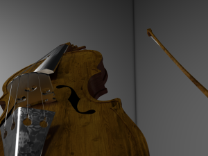 great violin 3D Model