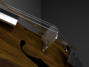 great violin 3D Model