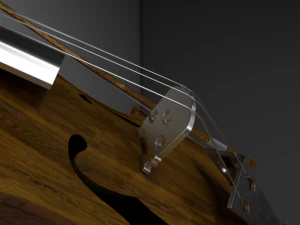 great violin 3D Model