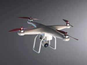 phantom model drone 3D Model
