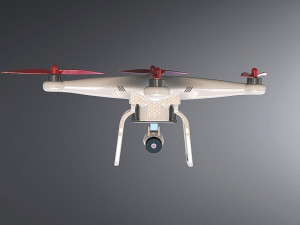 phantom model drone 3D मॉडल