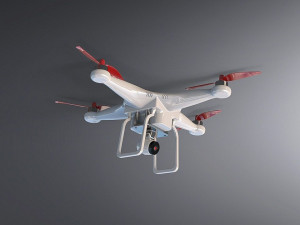 phantom model drone 3D मॉडल