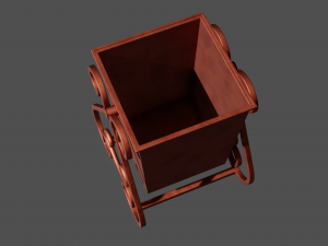 litter bin 3D Model